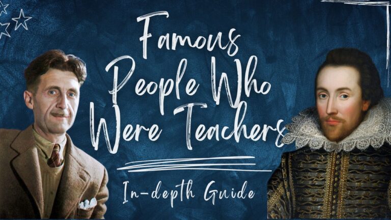 8 Famous People Who Were Teachers