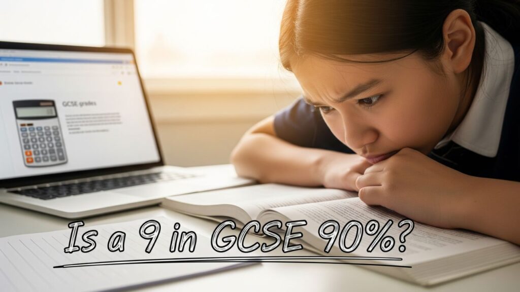 Is a 9 in GCSE 90%?