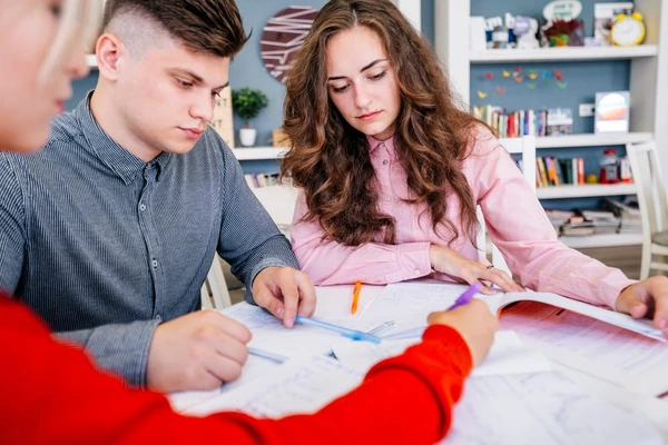 Students Learning in Classroom
