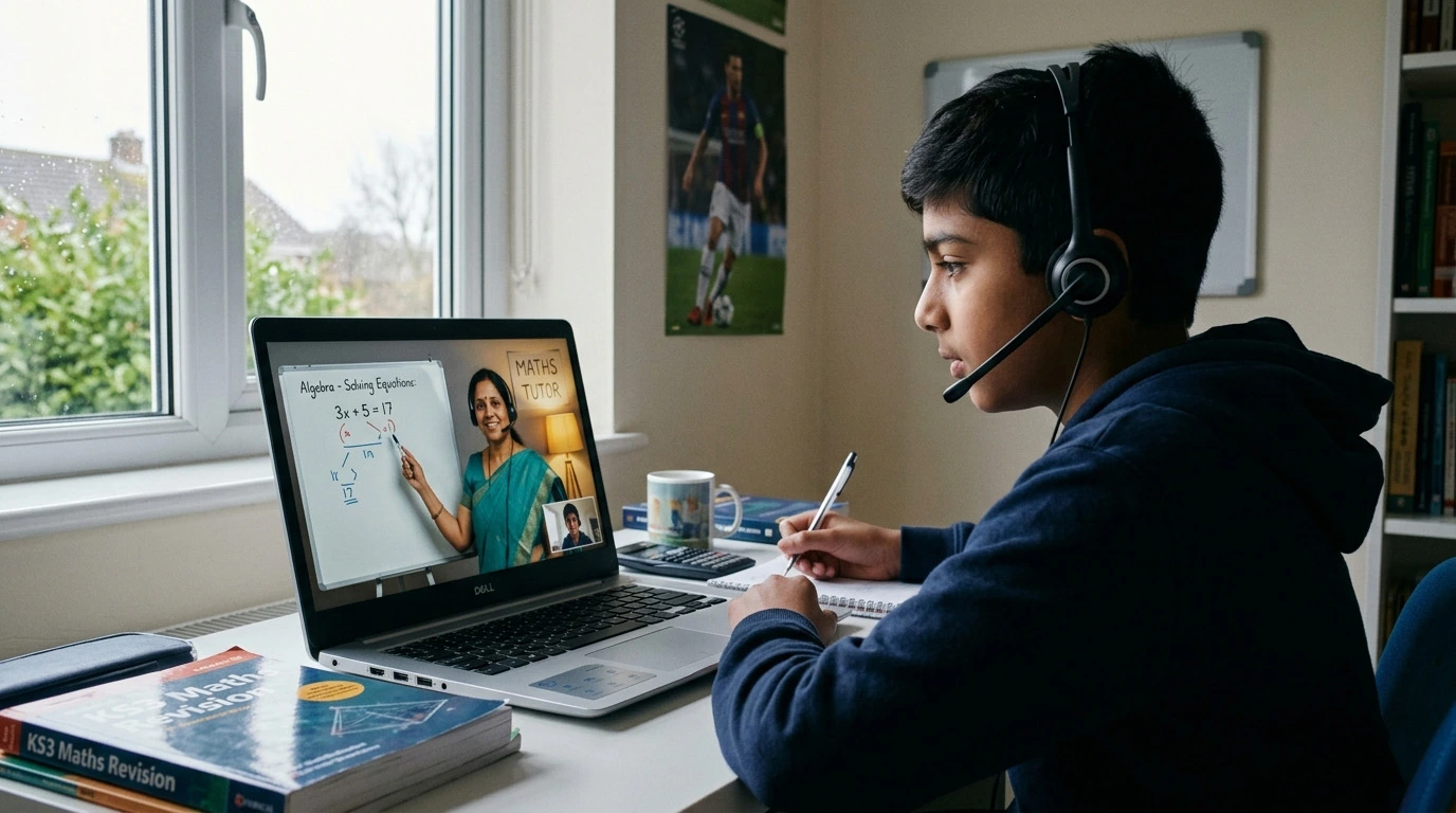 Online Maths Tutor KS3 for Year 7-9 UK Students